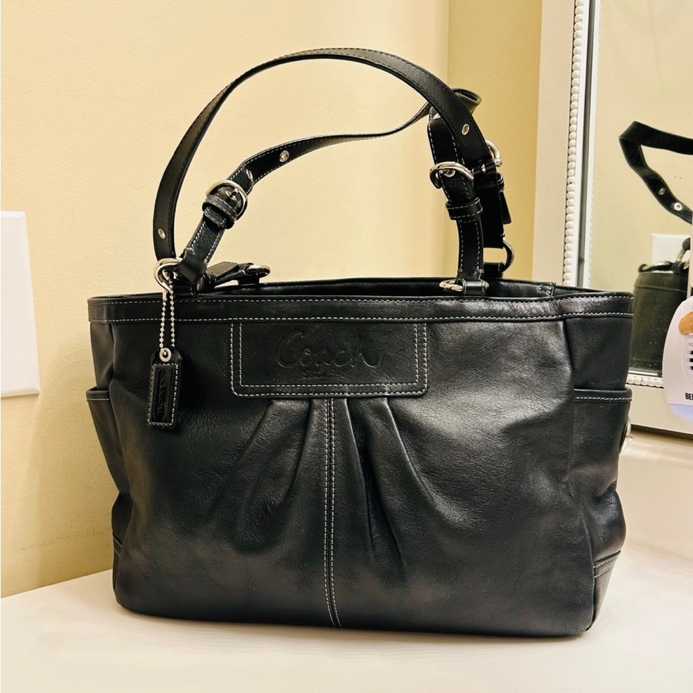 Coach 1941 Genuine Leather Shoulder Bag